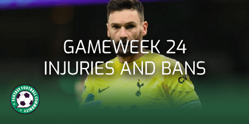 Gameweek 24 Latest Injuries And Bans Fantasy Football Community