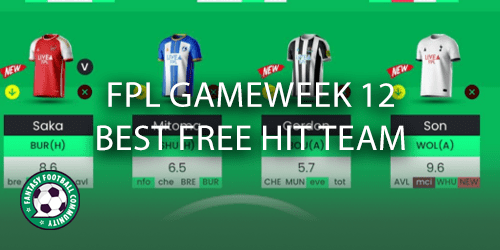 Fpl Gameweek Best Free Hit Team Fantasy Football Community