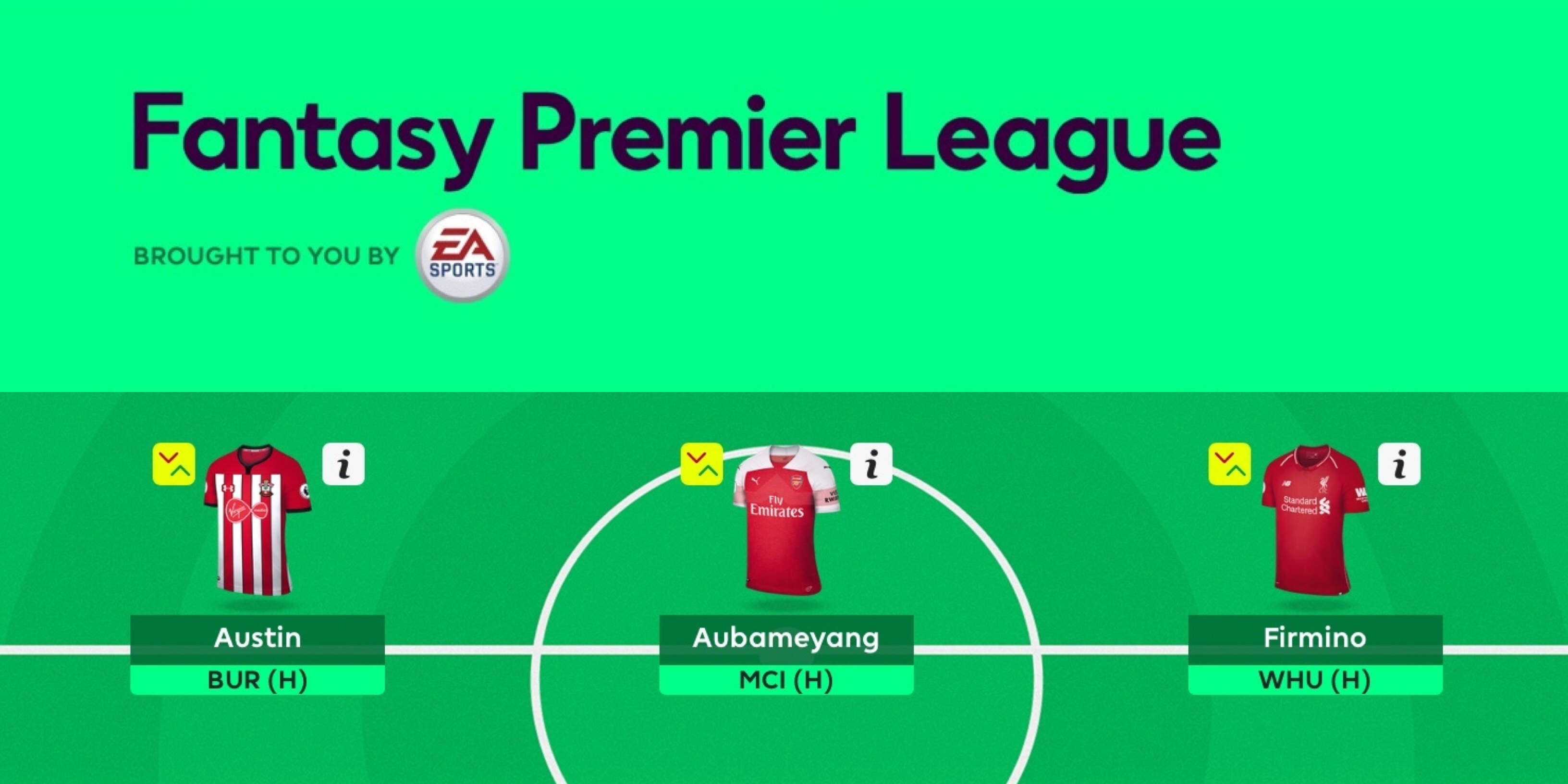 2018 19 Fantasy Premier League First Draft Gameweek 1 Ff Community