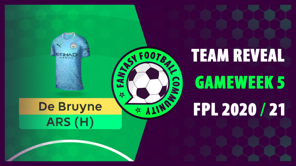 Gameweek 5 Wildcard Team - Fantasy Football Community