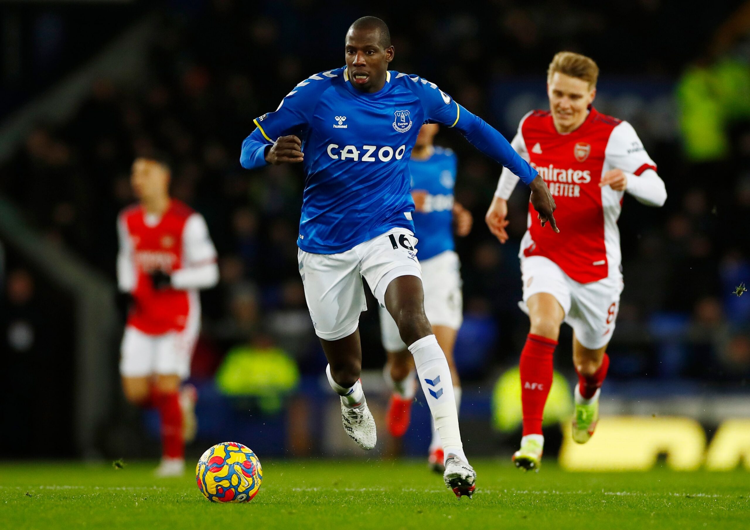 Monday night football: Michail Antonio and Dominic Calvert-Lewin