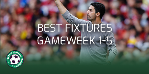 Fantasy Premier League, Gameweek 1: Teams with best fixtures