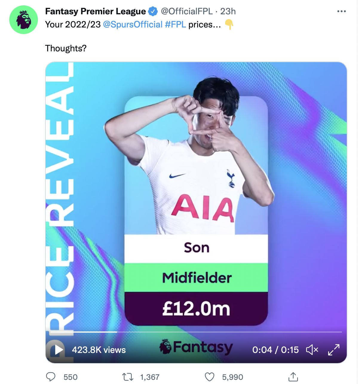 Draft your 2023/24 FPL team with LiveFPL price predictions