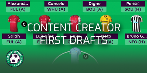 Community first drafts - Fantasy Football Community