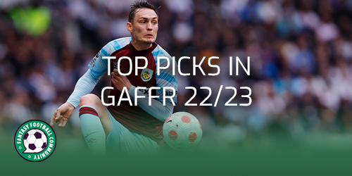 GAFFR top picks - Fantasy Football Community