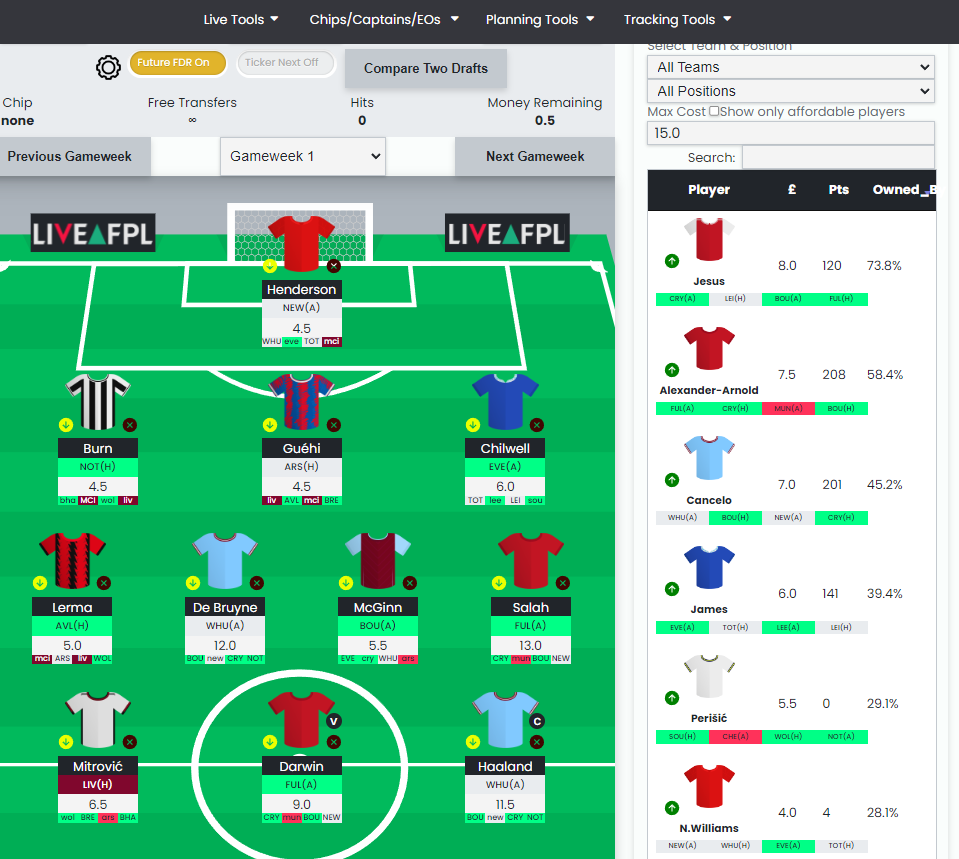 Live FPL Rank Checker Tool - Fantasy Football Pundit