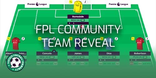 Fpl Community Team Reveal Fantasy Football Community