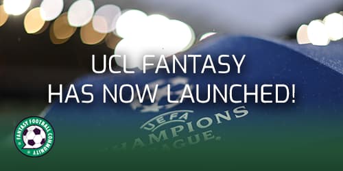 UCL Fantasy Matchday 1 - Fantasy Football Community