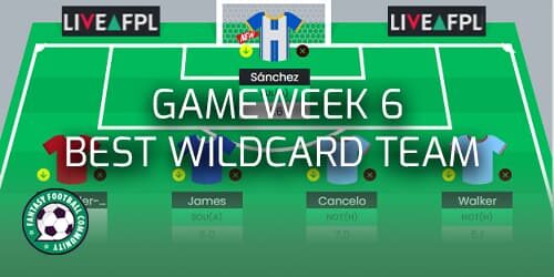 FPL wildcard tips: Complete fantasy football squad for Gameweek 6