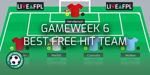 FPL Gameweek 8: Best Free Hit team