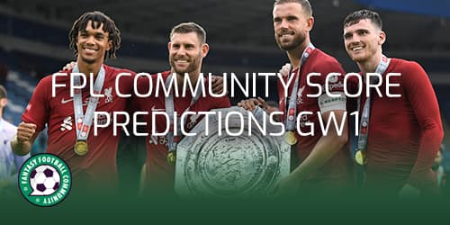 Gameweek 3 community score predictions - Fantasy Football Community