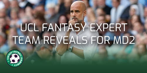 UCL Fantasy Football- Top Picks and Best Limitless Draft for Matchday 2