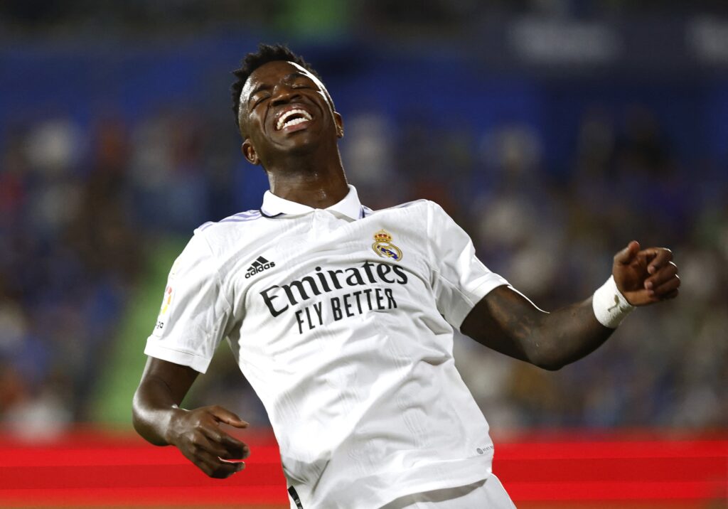 Vinicius Jr. Real Madrid 22/23 UCL Away Jersey by adidas – Arena