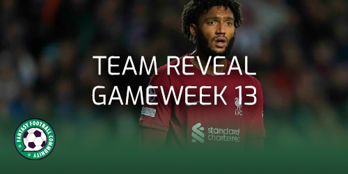 Gameweek 13 best wildcard - Fantasy Football Community