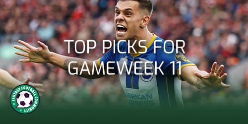 Top Picks for Gameweek 11 - Fantasy Football Community