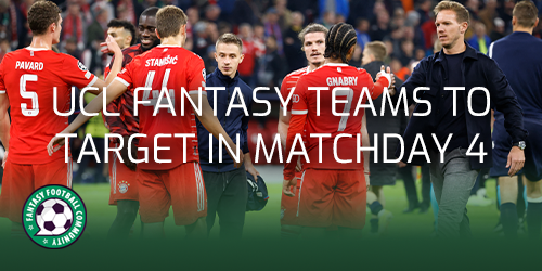 UCL Fantasy teams to target in Matchday 12 - Fantasy Football Community