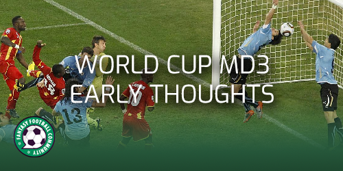 World Cup Fantasy top picks for Matchday 3 - Fantasy Football Community