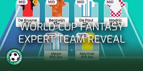 2022 World Cup Fantasy Matchday 1 Draft & Chip Strategy