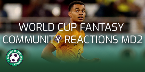 World Cup Fantasy top picks for Matchday 2 - Fantasy Football Community