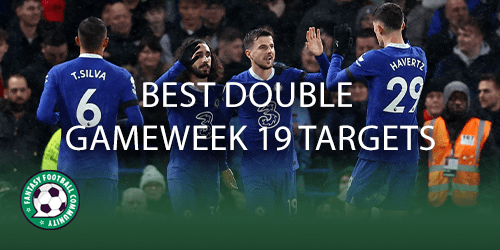 Best Double Gameweek 19 Targets - Fantasy Football Community