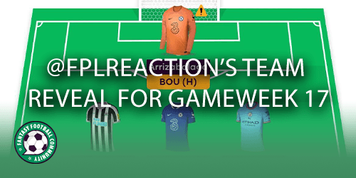 FPLReaction's FPL team reveal for Gameweek 24 - Fantasy Football