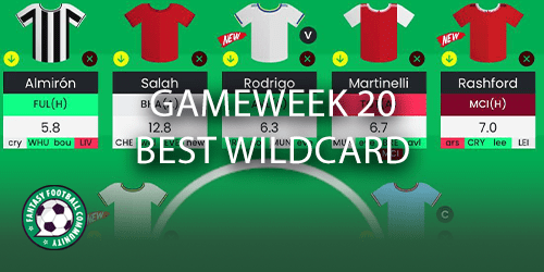 Gameweek 7 best wildcard team - Fantasy Football Community