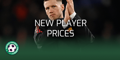 New player prices - Fantasy Football Community