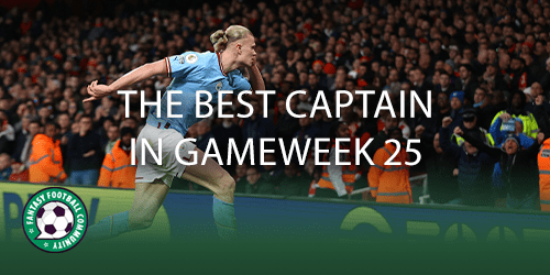 Fantasy Premier League Player Rankings: Gameweek 25