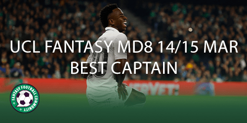 UCL Fantasy top picks for Matchday 8 - Fantasy Football Community