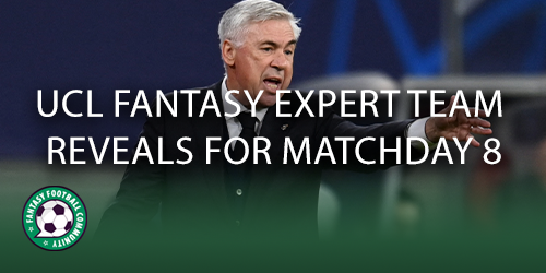 UEFA Champions League Matchday 2 Fantasy Player Picks - Never