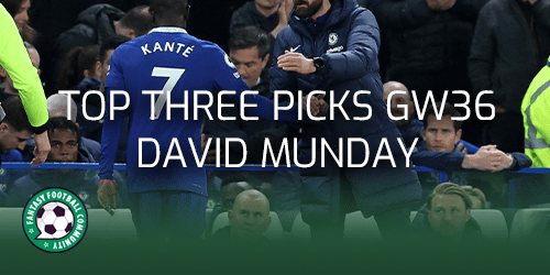 Top Three Picks For Gameweek 36 - Fantasy Football Community