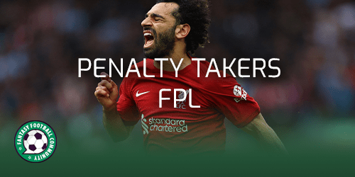 Penalty Takers In FPL - Fantasy Football Community