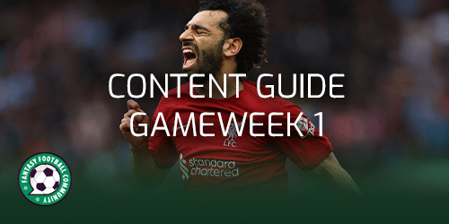 Fantasy Football Tips: FPL Gameweek 1 Guide