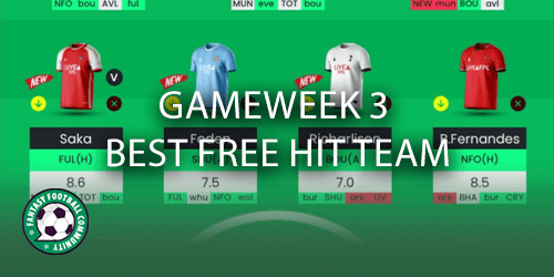 Gameweek 22 best free hit team - Fantasy Football Community