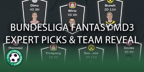 Bundesliga MD1: Top three players per position - Fantasy Football Community