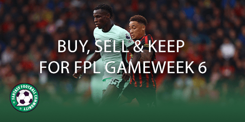 Best Fantasy Premier League team for FPL GW6 featuring Man City and Spurs  stars - Mirror Online