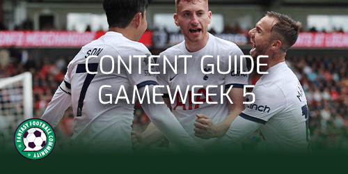 FPL Top Picks for Gameweek 5 - Fantasy Football Community