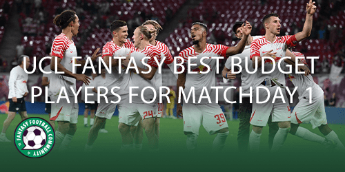 UCL Fantasy Matchday 1 - Fantasy Football Community