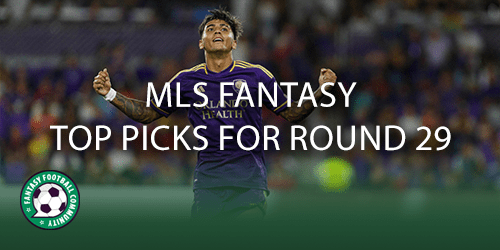 2022 MLS Fantasy Round 29 Positional Rankings